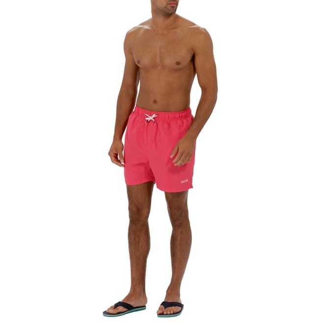 Regatta Men's Bright Blush Mawson Swim Shorts