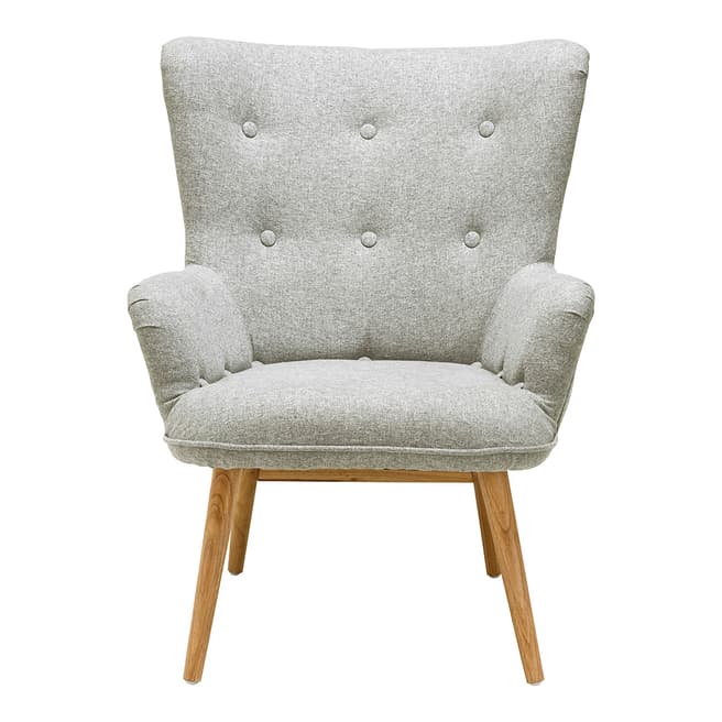 Premier Housewares Bergen Grey Armchair