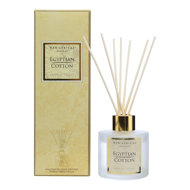 Wax Lyrical Reed Diffuser, Egyptian Cotton, 100ml