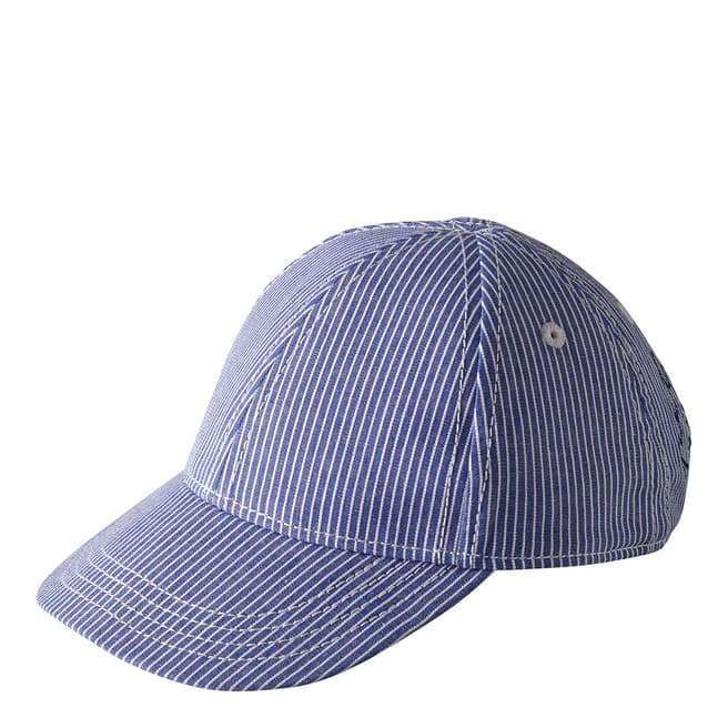 Petit Bateau Blue Striped Cap