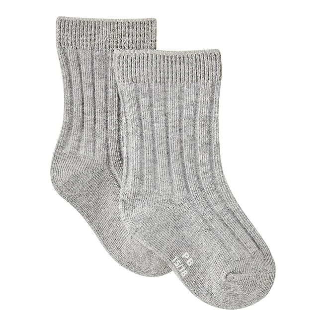 Petit Bateau Baby's Grey Unisex Socks