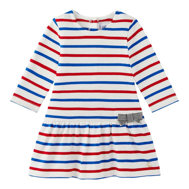Petit Bateau Baby Girl's Multi Striped Dress