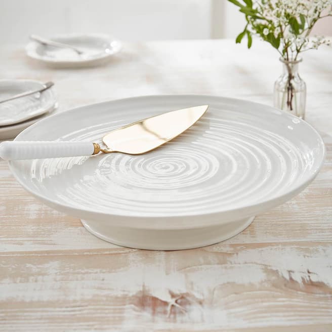 Sophie Conran Footed Cake Plate, 32x6cm