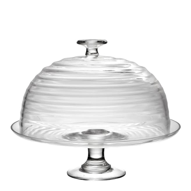 Sophie Conran Footed Cake Stand & Dome, 30cm