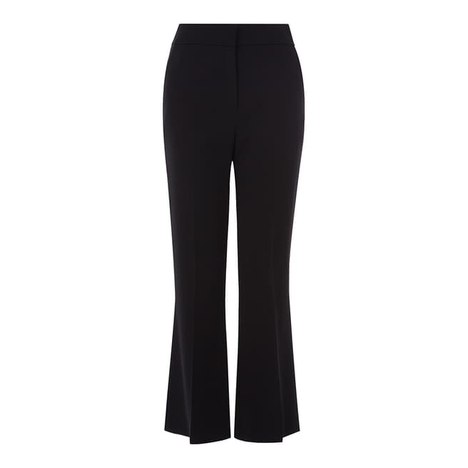 Karen Millen Black Kick-Flare Tailored Trousers