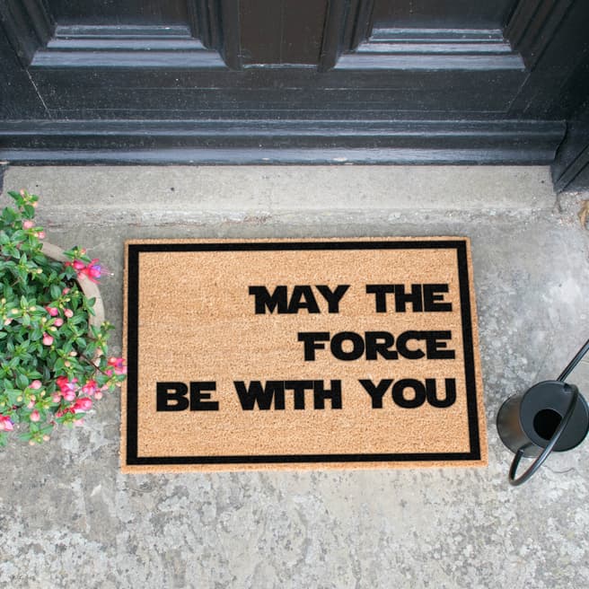 Artsy Doormats May The Force Be With You Doormat