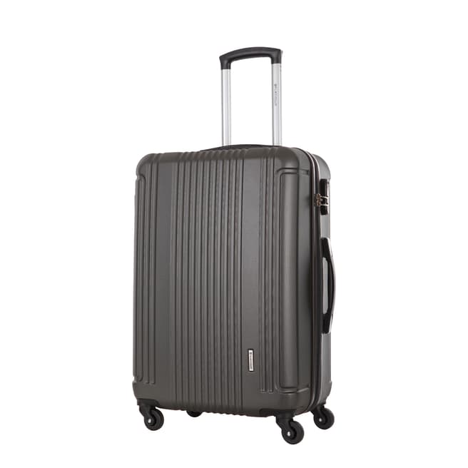 Platinium Grey 4 Wheel Antegria Suitcase 60cm