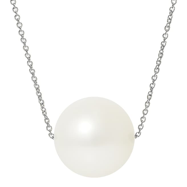 Atelier Pearls Natural White/White Gold Freshwater Pearl Necklace