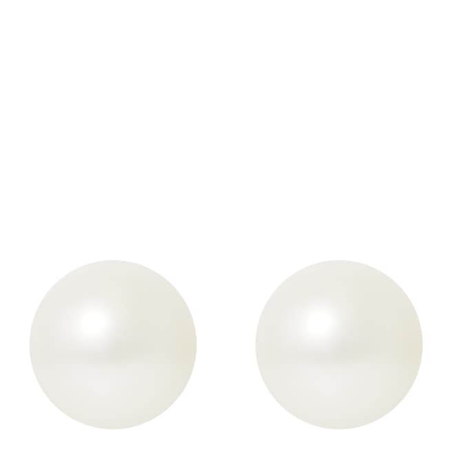 Ateliers Saint Germain Natural White Silver Freshwater Pearl Earrings