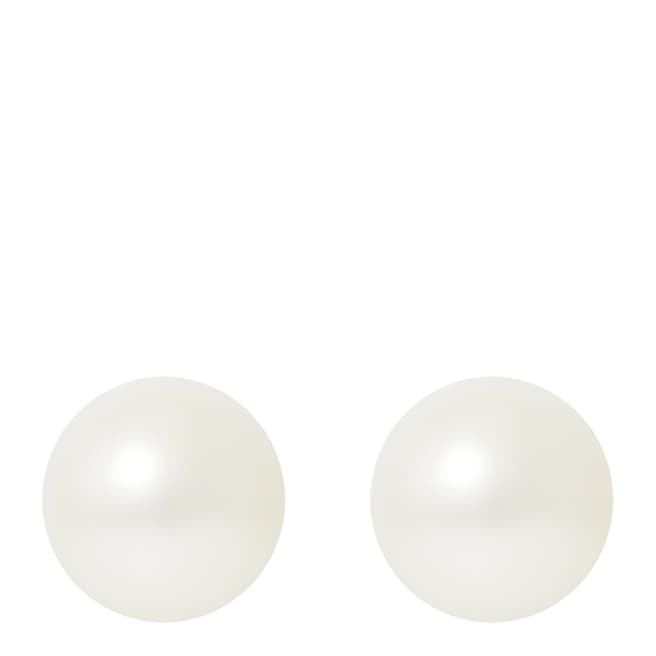 Ateliers Saint Germain Natural White Silver Freshwater Pearl Earrings