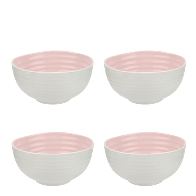Sophie Conran Set of 4 Pink Bowls