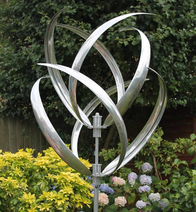 Creekwood Silver Hampton Wind Sculpture