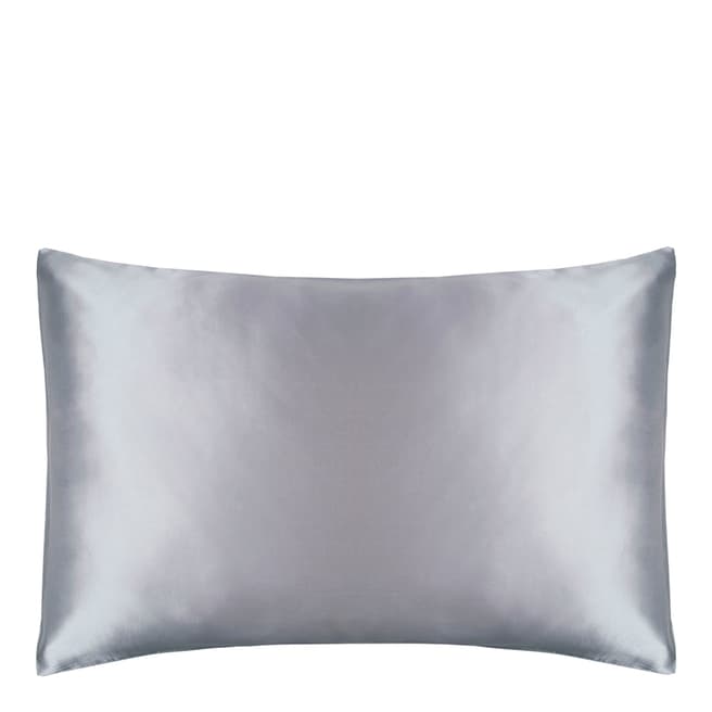 Belledorm Mulberry Silk Housewife Pillowcase, Platinum