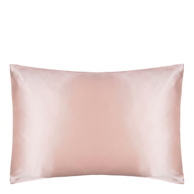 Belledorm Mulberry Silk Housewife Pillowcase, Powder Pink