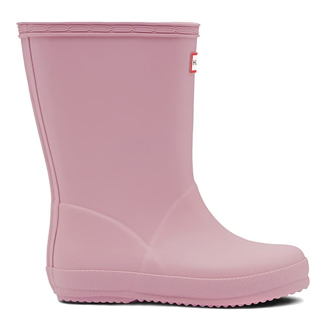 Hunter Kid's Pink First Classic Wellington Boots