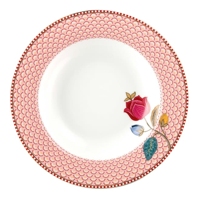 PiP Studio Pink Floral Fantasy Soup Plate