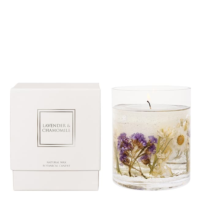 Stoneglow Candles Natures Gift Lavender & Chamomile Gel Vase