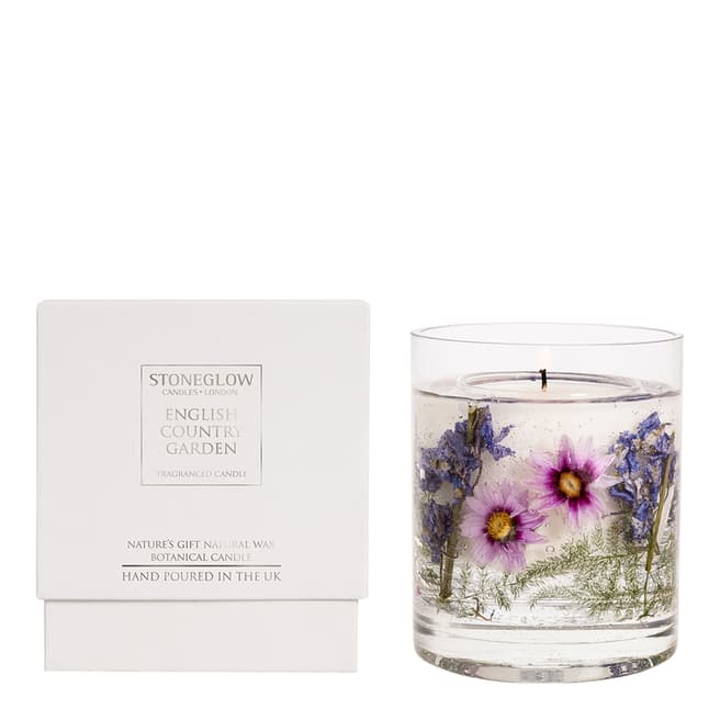Stoneglow Candles Nature's Gift English Country Garden Gel Candle