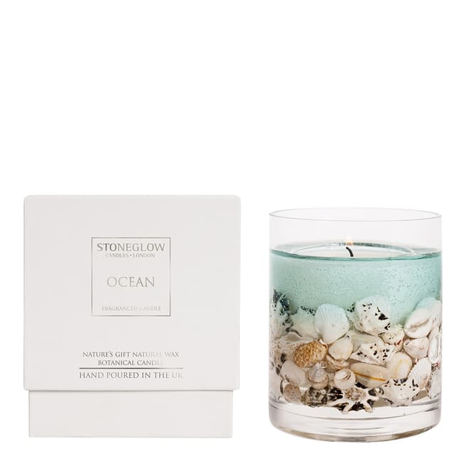 Stoneglow Candles Nature's Gift Ocean Gel Candle