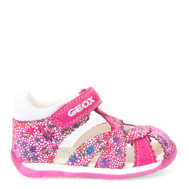 Geox Baby Pink Multi-Coloured Each Sandal