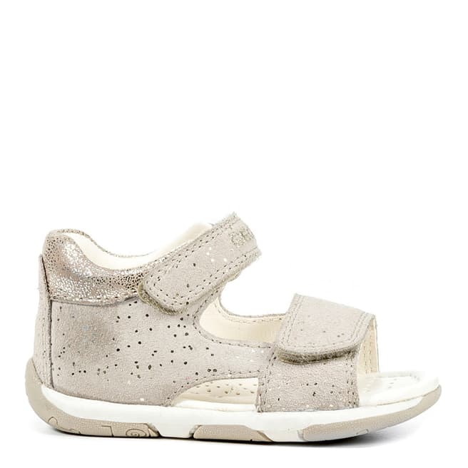 Geox Baby Beige & Gold Speckled Tapuz Sandal