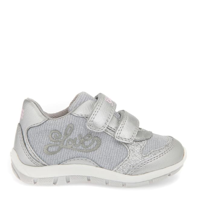 Geox Baby Silver Shaax Trainer