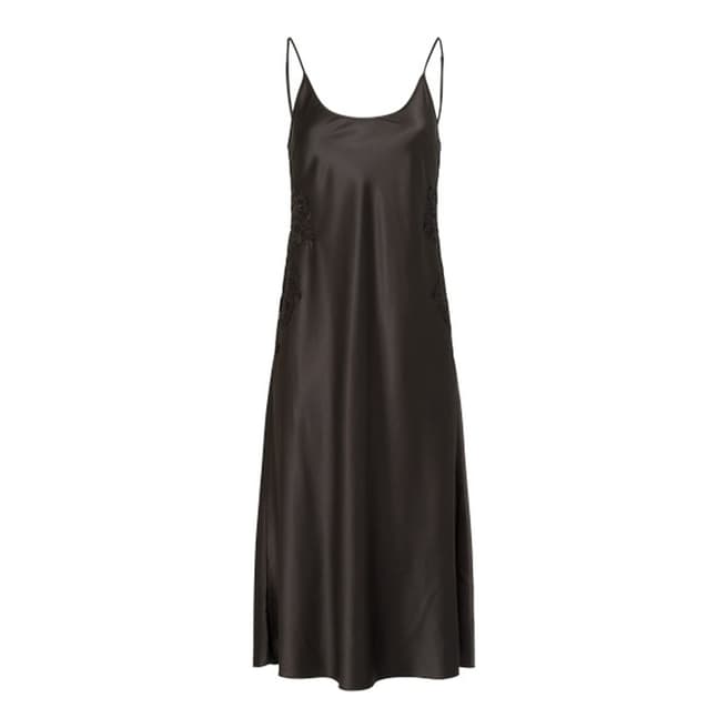 LingaDore Espresso Brown Earth Long Chemise