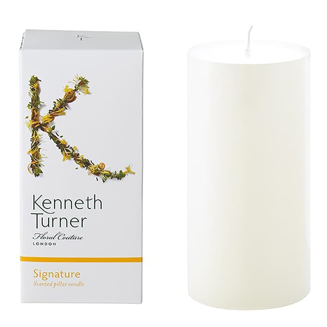Kenneth Turner Signature Scented 600g Scented Pillar Candle