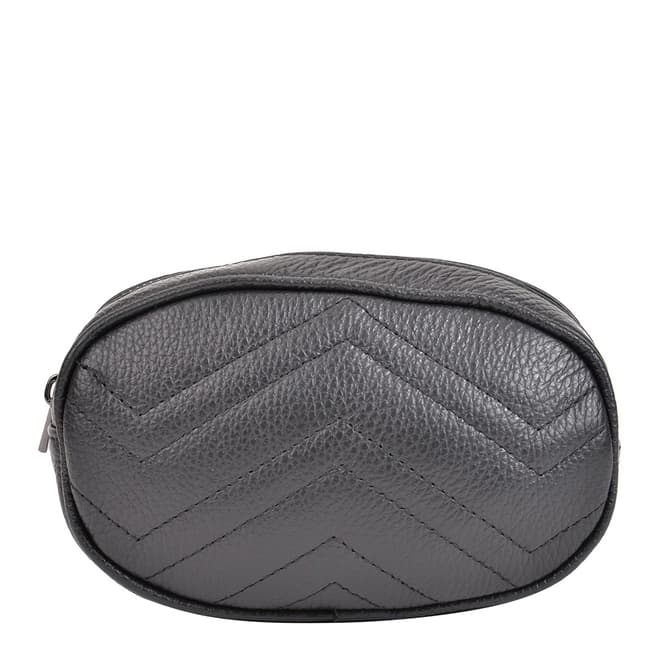 Sofia Cardoni Black Leather Belt Bag