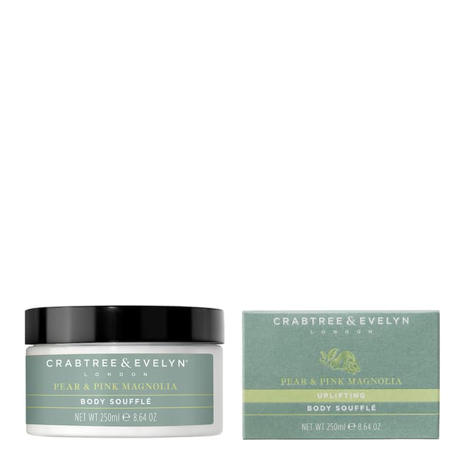 Crabtree & Evelyn Pear & Pink Magnolia Body Souffle 250g