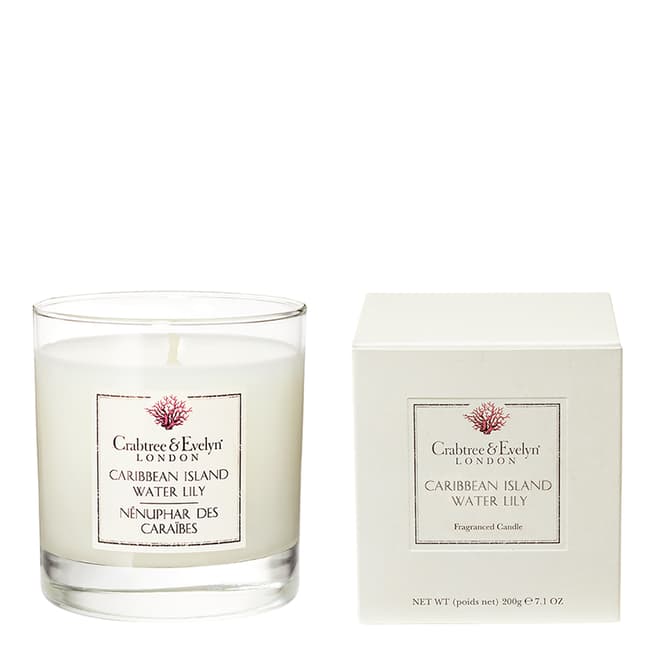 Crabtree & Evelyn Caribbean Wild Island Flowers - Water Lily Candle