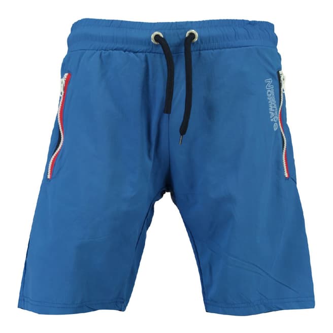 Geographical Norway Blue Quasweet Swim Shorts