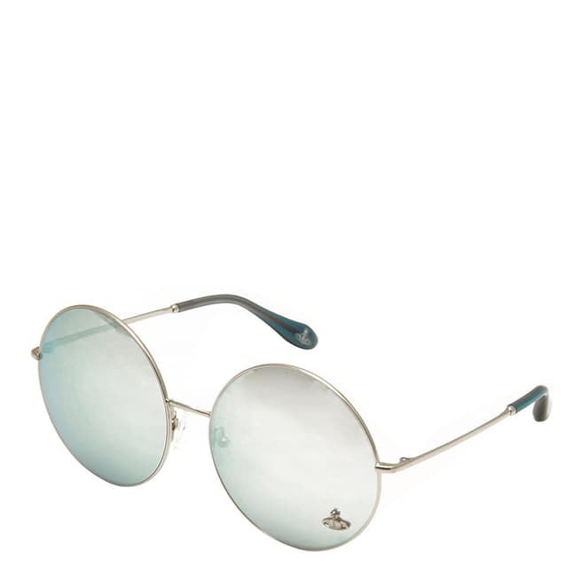 Vivienne Westwood Women's Silver Round Sunglasses