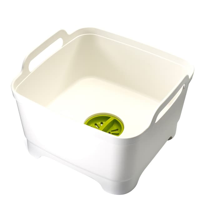 Joseph Joseph Wash&Drain Bowl (White/Green)