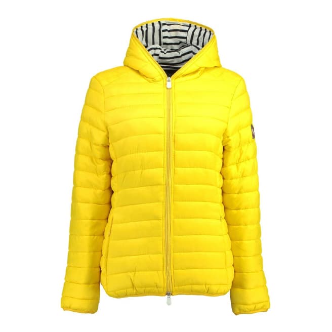 Geographical Norway Women's Yellow Dinette Hood Jacket