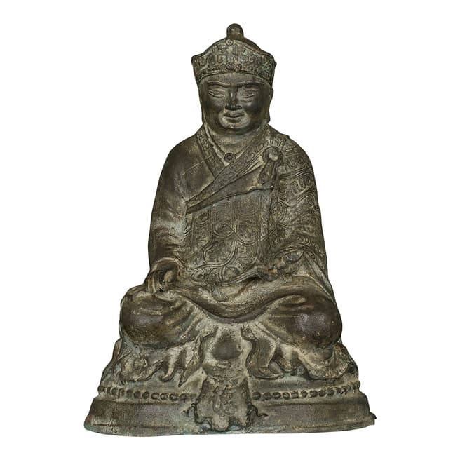 Eastern Treasures 19th Century Antique Chinese Teaching Buddha Statue