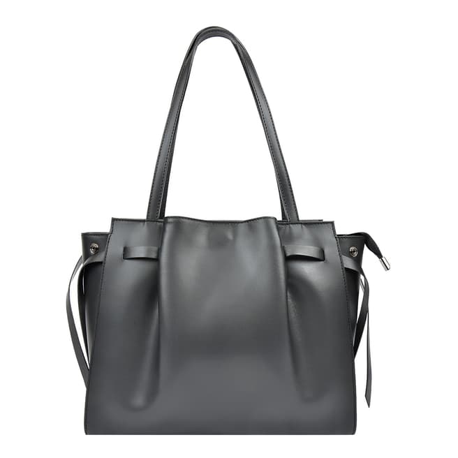Giorgio Costa Black Leather Tote Bag