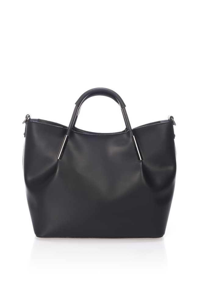 Giorgio Costa Black Leather Top Handle bag