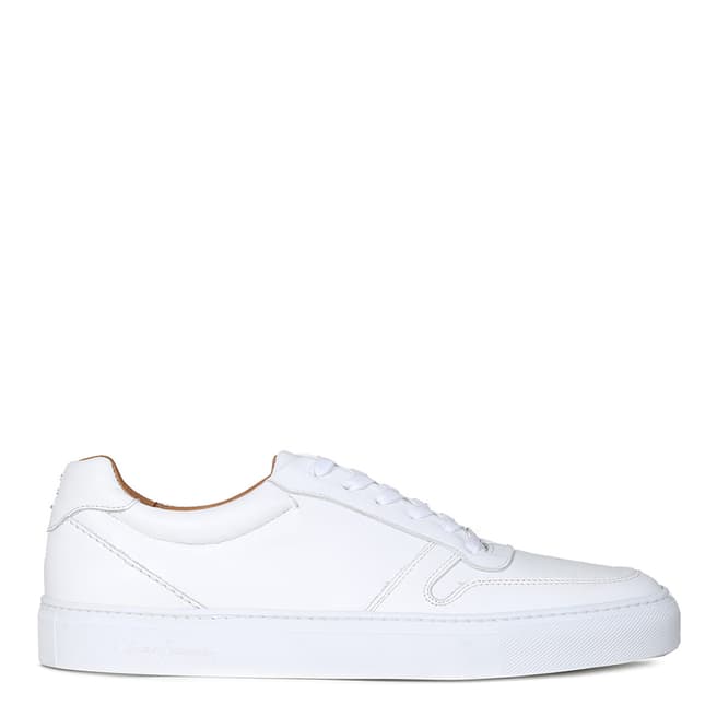 Oliver Sweeney White Nubuck/Mesh Rogil Low Top Trainers