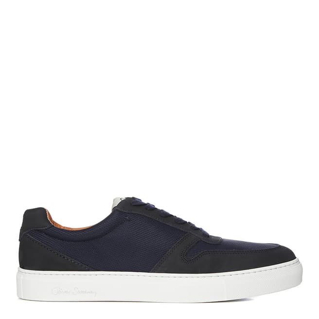 Oliver Sweeney Navy Leather/Mesh Rogil Trainers