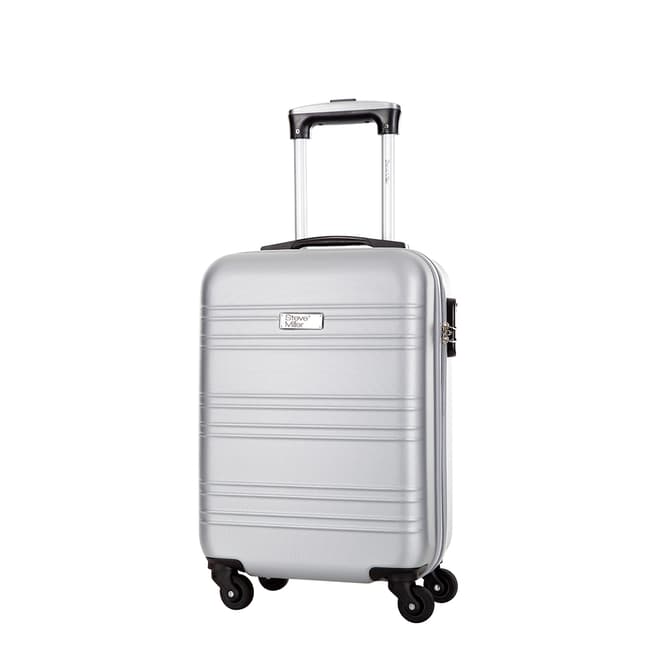 Travel One Silver Child 4 Wheeled Cabin Suitcase 46 cm