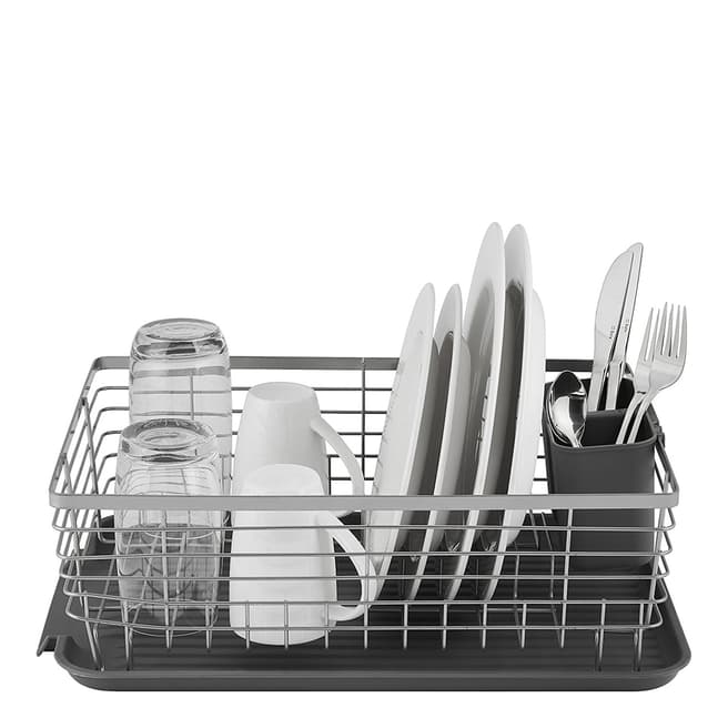 Tower Compact Dishrack with Cutlery Holder