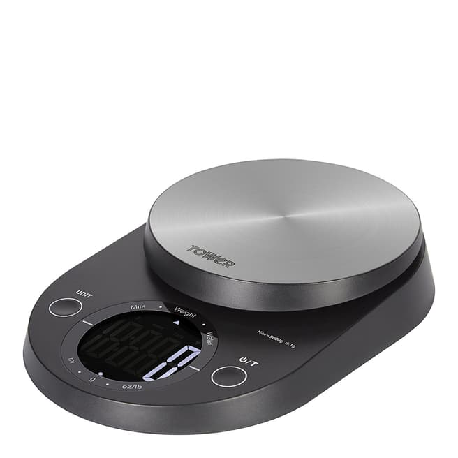Tower Black Electronic Kitchen Scales