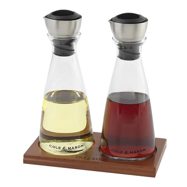 Cole & Mason Oil & Vinegar Flow Select Pourer Gift Set
