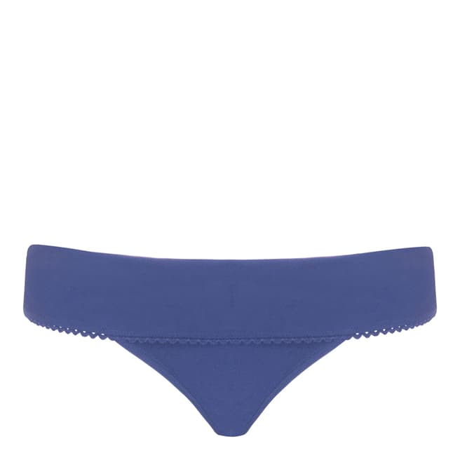 Curvy Kate Navy Jetty Fold Over Brief