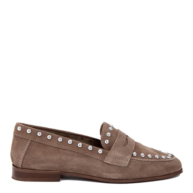 Gusto Taupe Crosta Suede Loafer