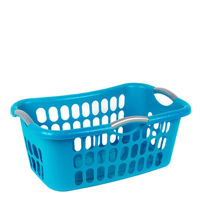 Beldray Turquoise Hip Hugger Laundry Basket
