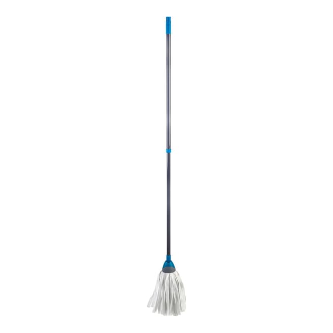 Beldray Turquoise Cloth Mop with Extendable Telescopic Handle