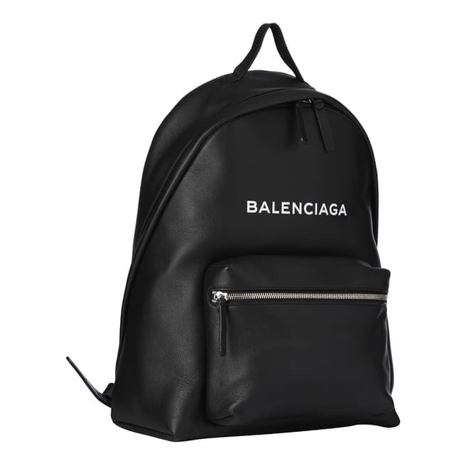 Balenciaga Black Everyday Leather Backpack