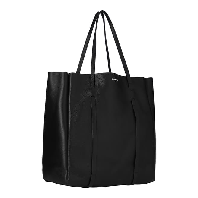 Balenciaga Black Balenciaga Medium Leather Tote bag